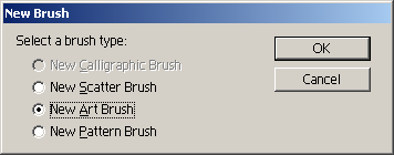 New Art Brush Tutorial - Selecting brush type